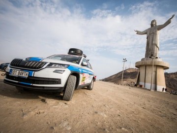 Skoda Kodiaq na trasie Rajdu Dakar